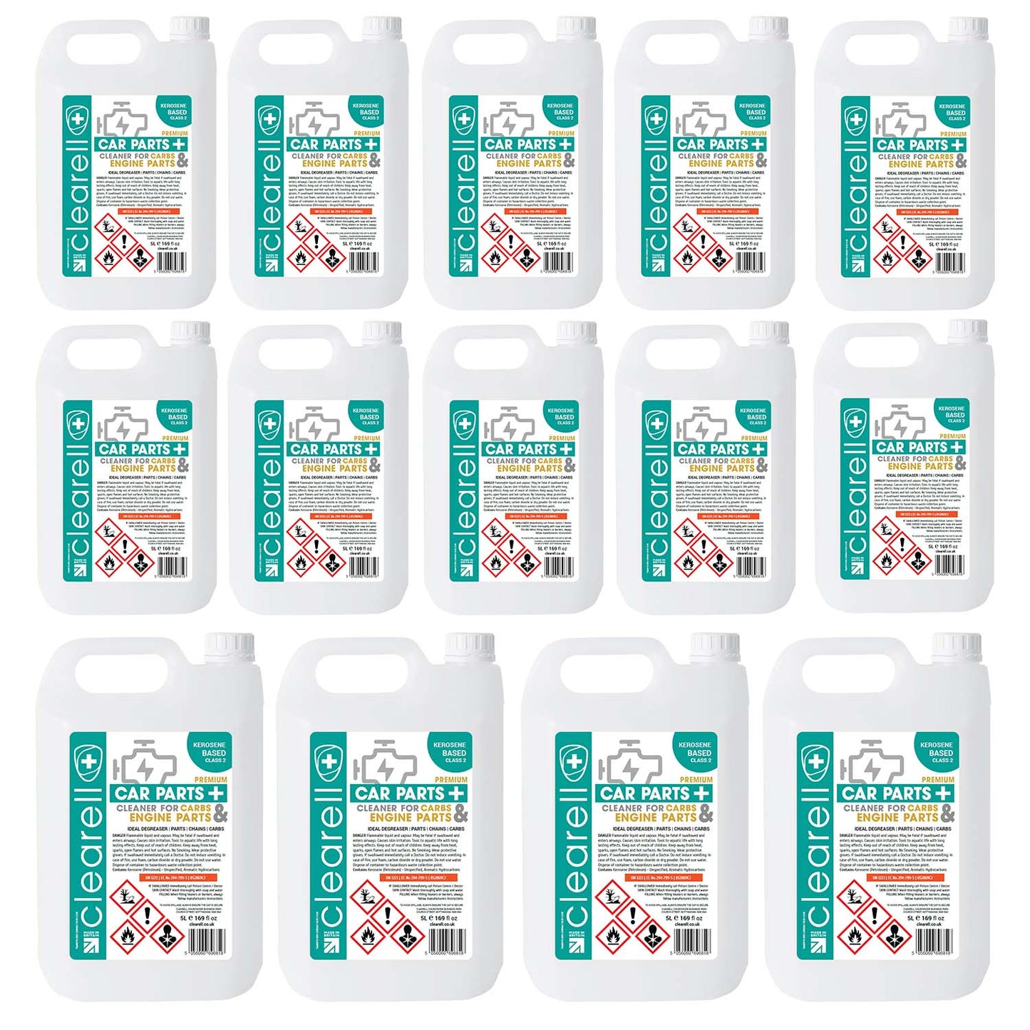 Clearell 5L to 20L | ENGINE PARTS | Premium Degreaser Chain Carburettor Cleaner