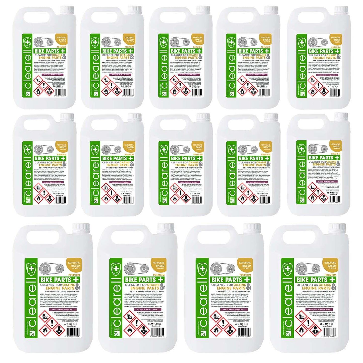 Clearell 5L to 20L | BIKE PARTS | Premium Degreaser Chain Carburettor Cleaner