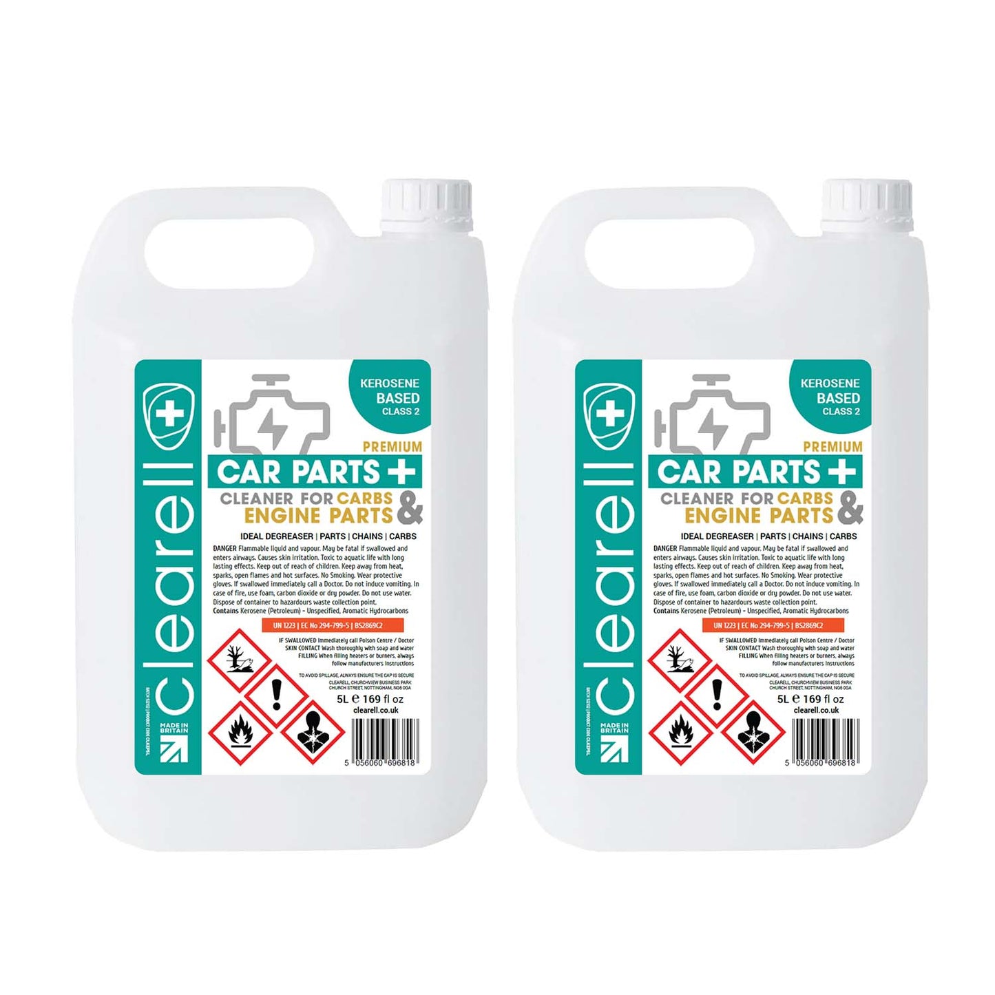 Clearell 5L to 20L | ENGINE PARTS | Premium Degreaser Chain Carburettor Cleaner