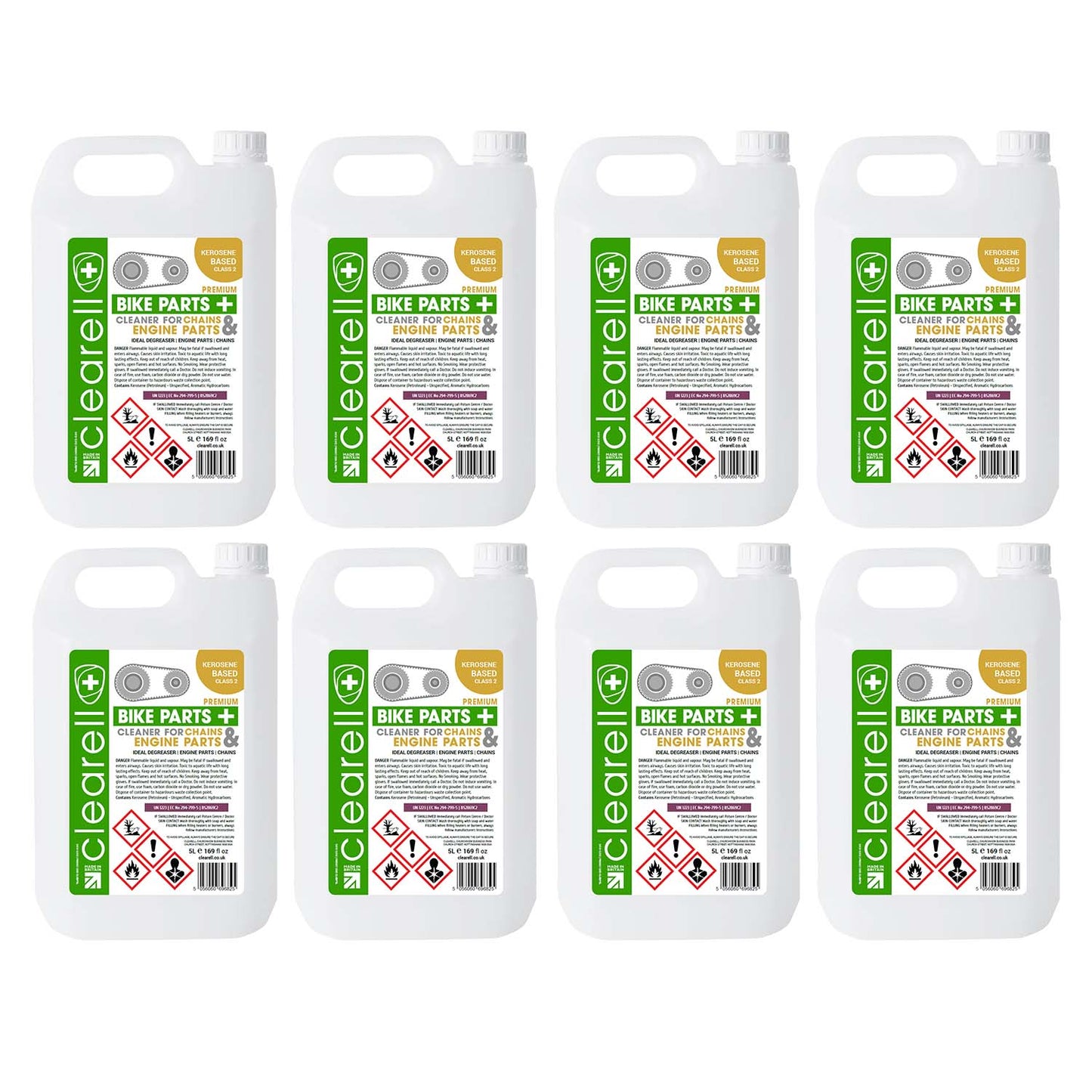 Clearell 5L to 20L | BIKE PARTS | Premium Degreaser Chain Carburettor Cleaner