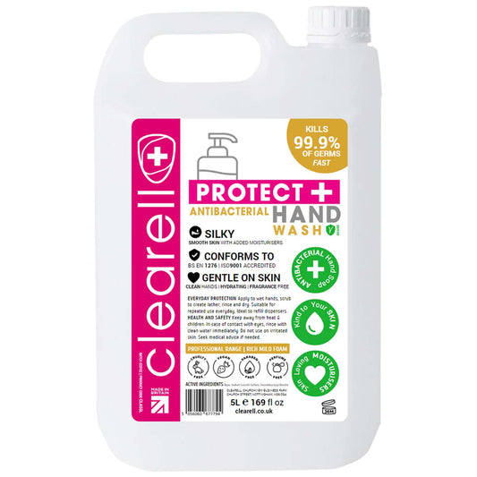 Clearell 5L | FRAGRANCE FREE | Luxury 99.9% Hydrating Hand Soap Liquid Wash 5 Litre